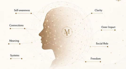 MultiYou identity constellation and connected human profile
